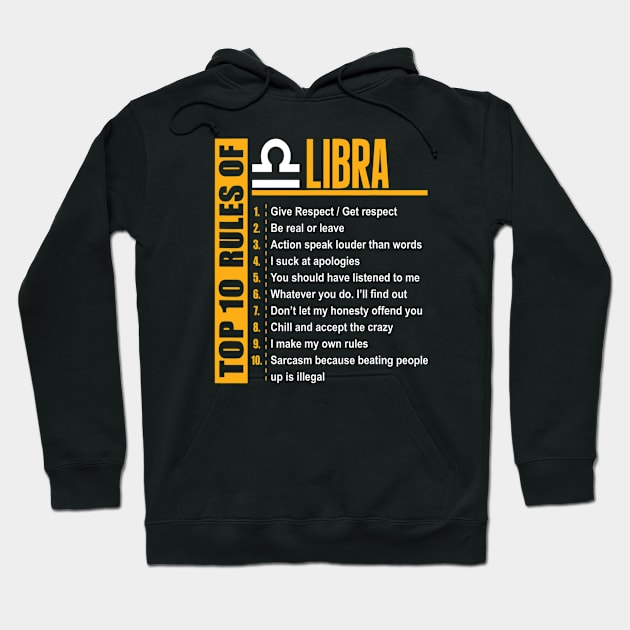 Top 10 Rules Of Libra Hoodie by little.tunny